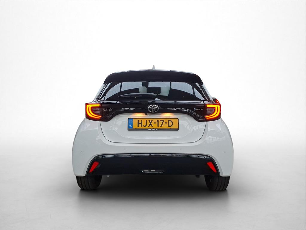 Toyota Yaris 1.5 Hybrid 130 Executive Stuurverwarming | Stoe, Auto's, Toyota, 450 kg, Gebruikt, Euro 6, Wit