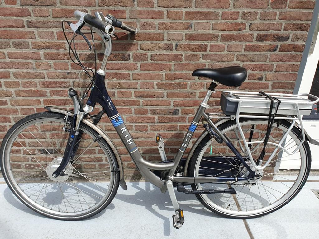Zeer nette.mooie RIH omega 1.electr fiets maat 49 kapot disp, Ophalen of Verzenden, Zo goed als nieuw, Overige merken