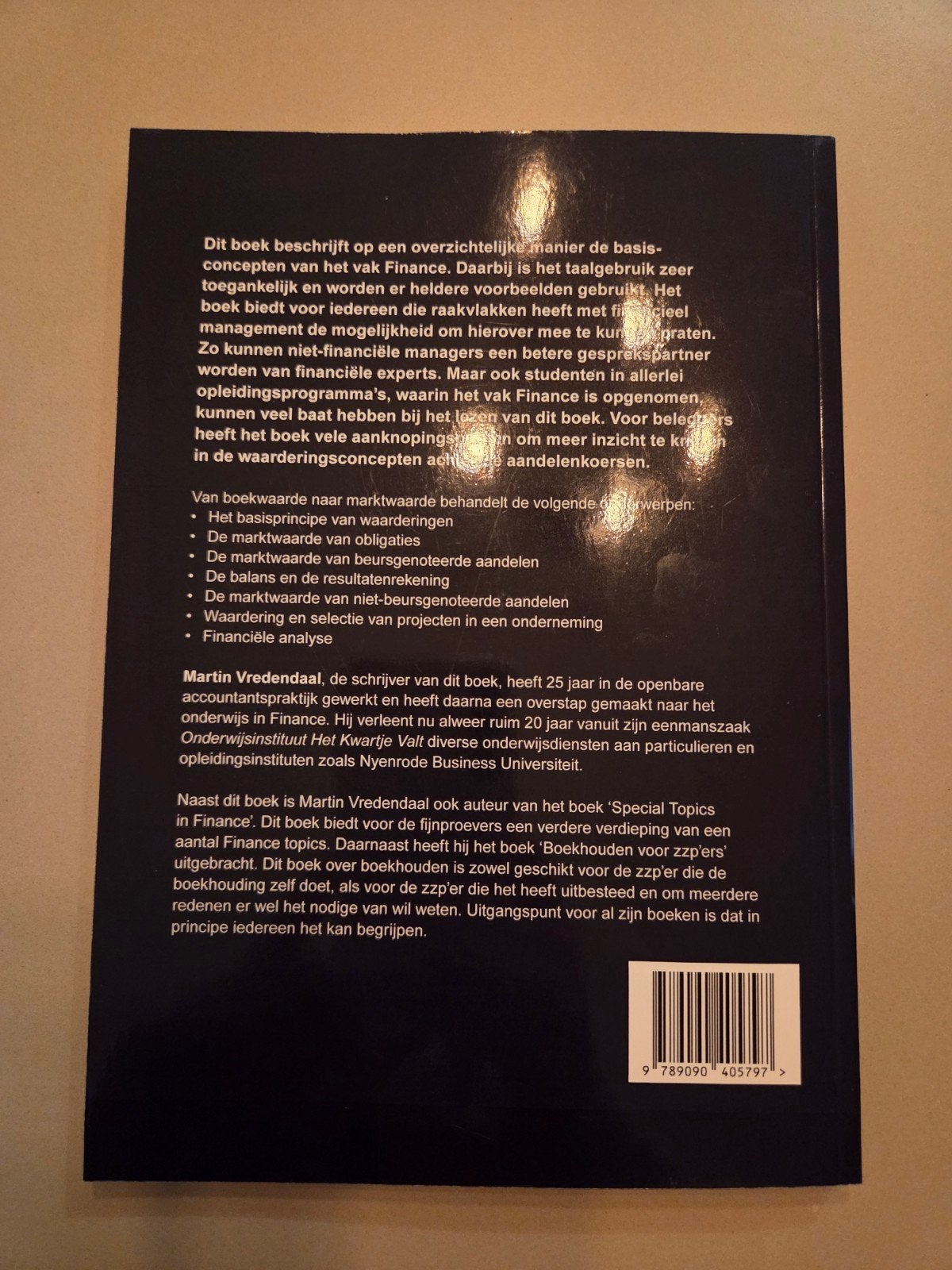 Van Boekwaarde naar Marktwaarde, Ophalen of Verzenden, Zo goed als nieuw, Economie en Marketing, Martin Vredendaal