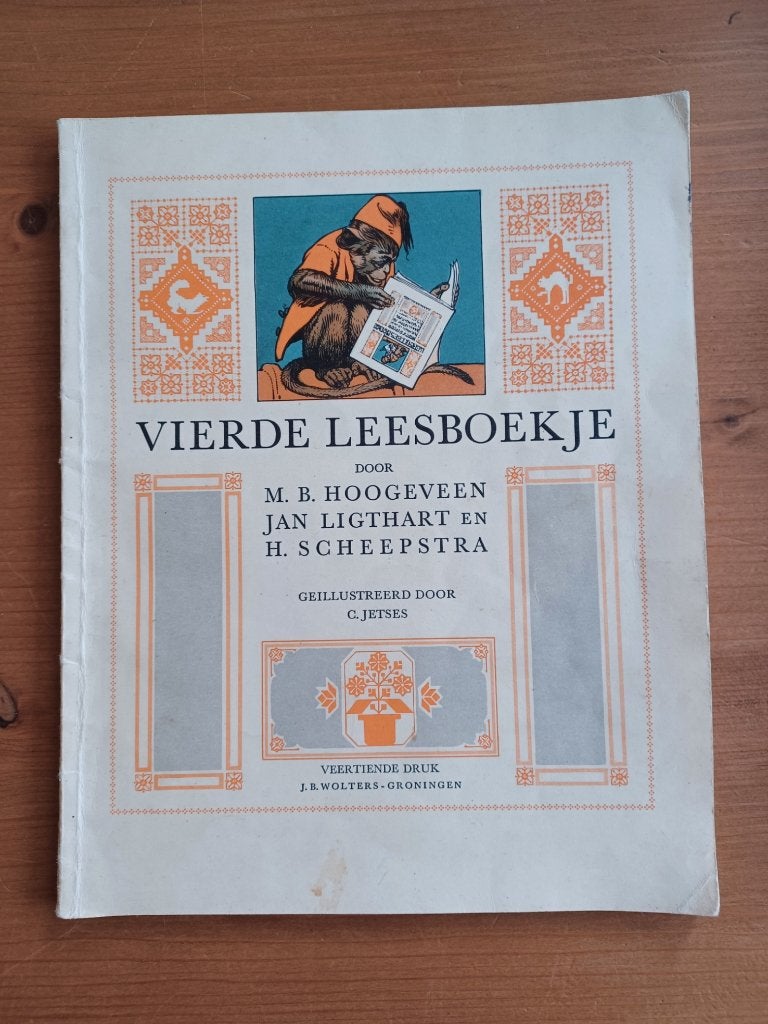 Vierde Leesboekje, Gelezen, Ophalen of Verzenden, Hoogeveen/ Ligthart/ Scheepstra, Nederlands