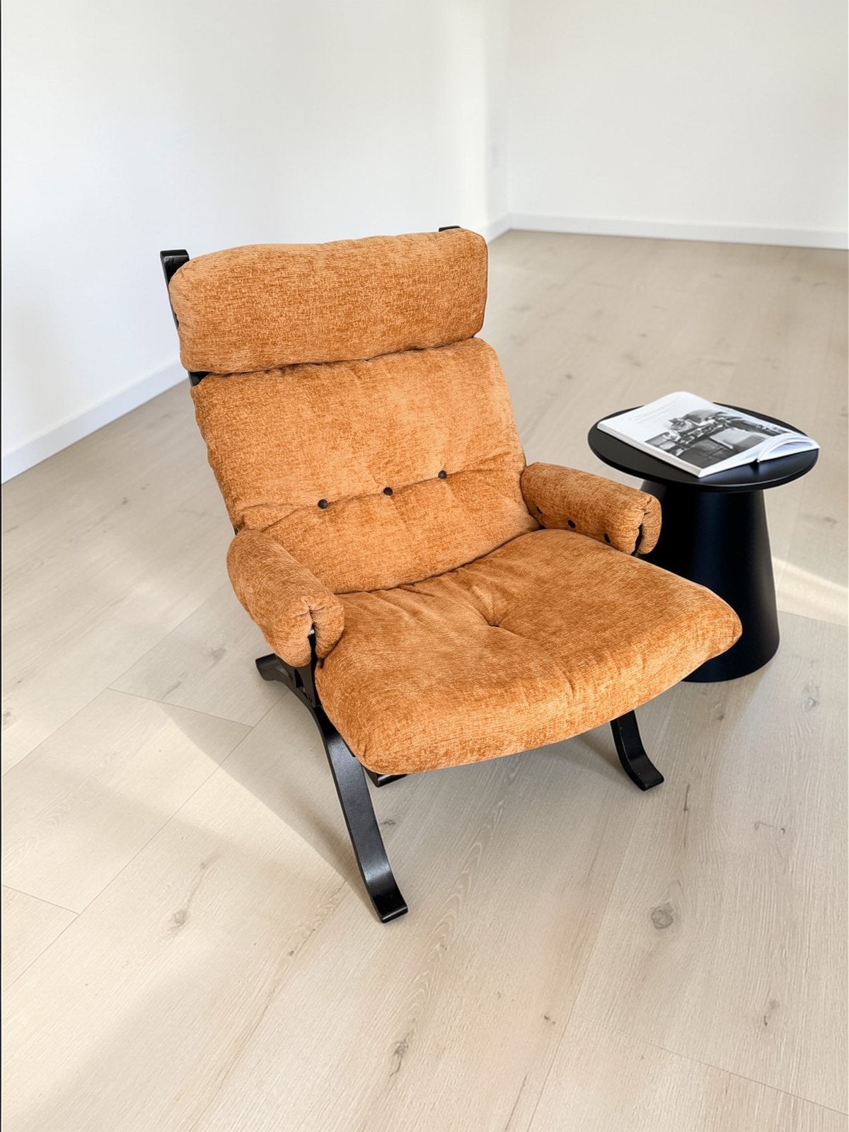 Design fauteuil Ingmar Reling relax fintage stoel, Huis en Inrichting, Fauteuils, Ophalen, Zo goed als nieuw, Stof, 50 tot 75 cm