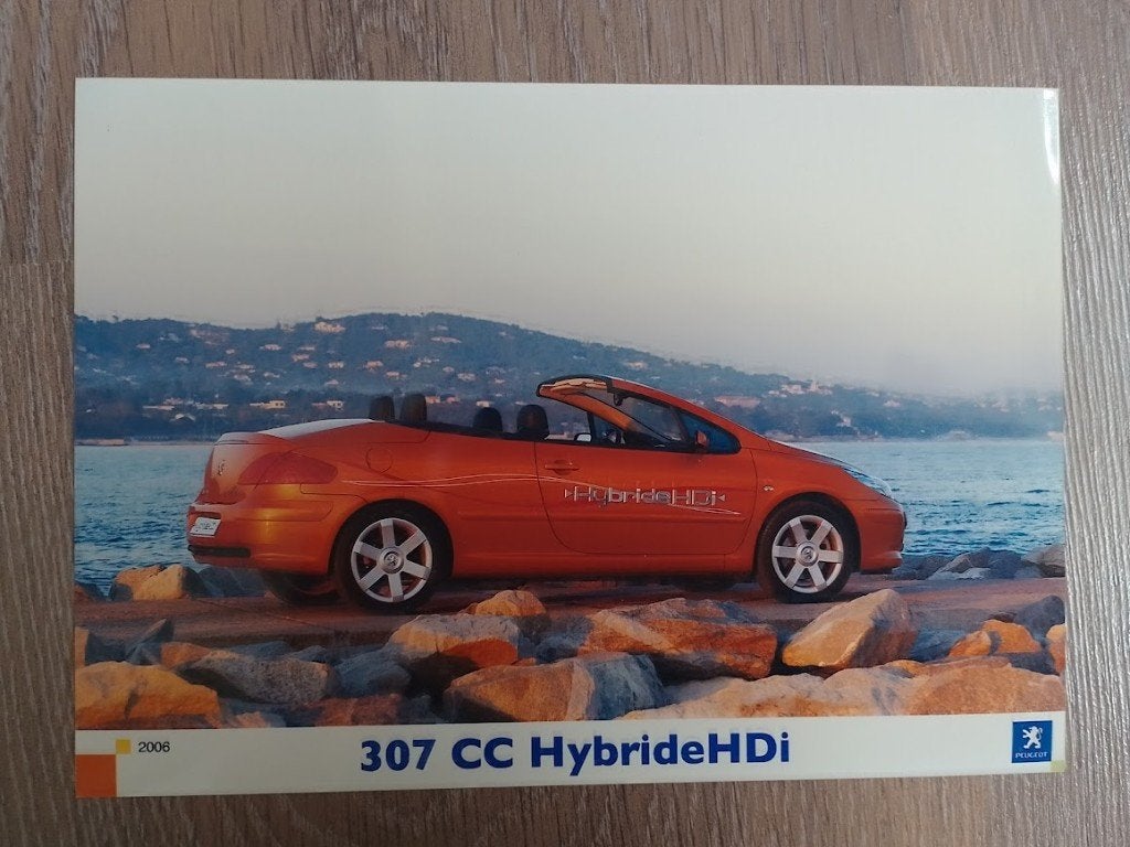 Peugeot 307 CC persfoto, Ophalen of Verzenden, Nieuw, Peugeot