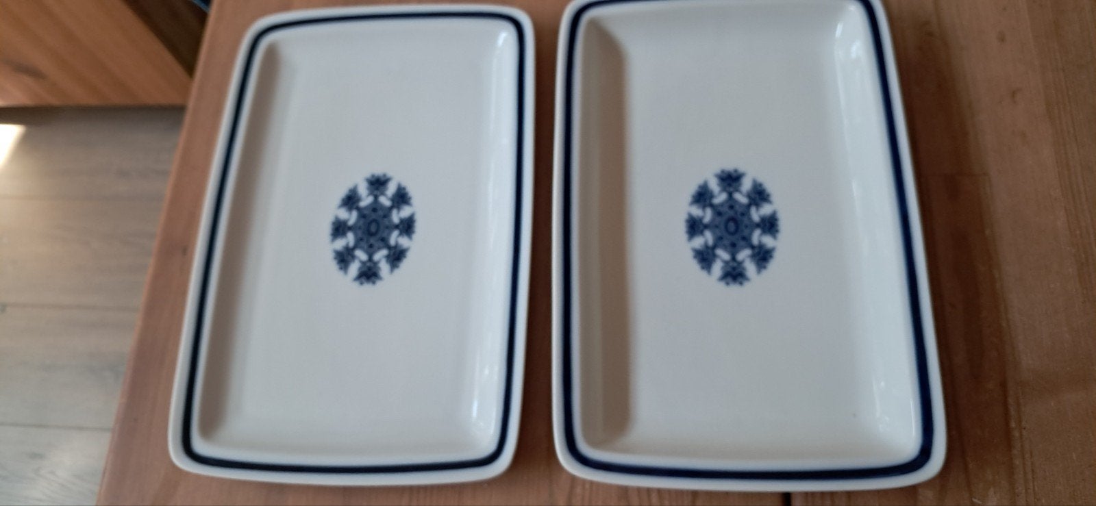 2x Mosa Maastricht Holland schalen 32x20,5 cm, Ophalen of Verzenden
