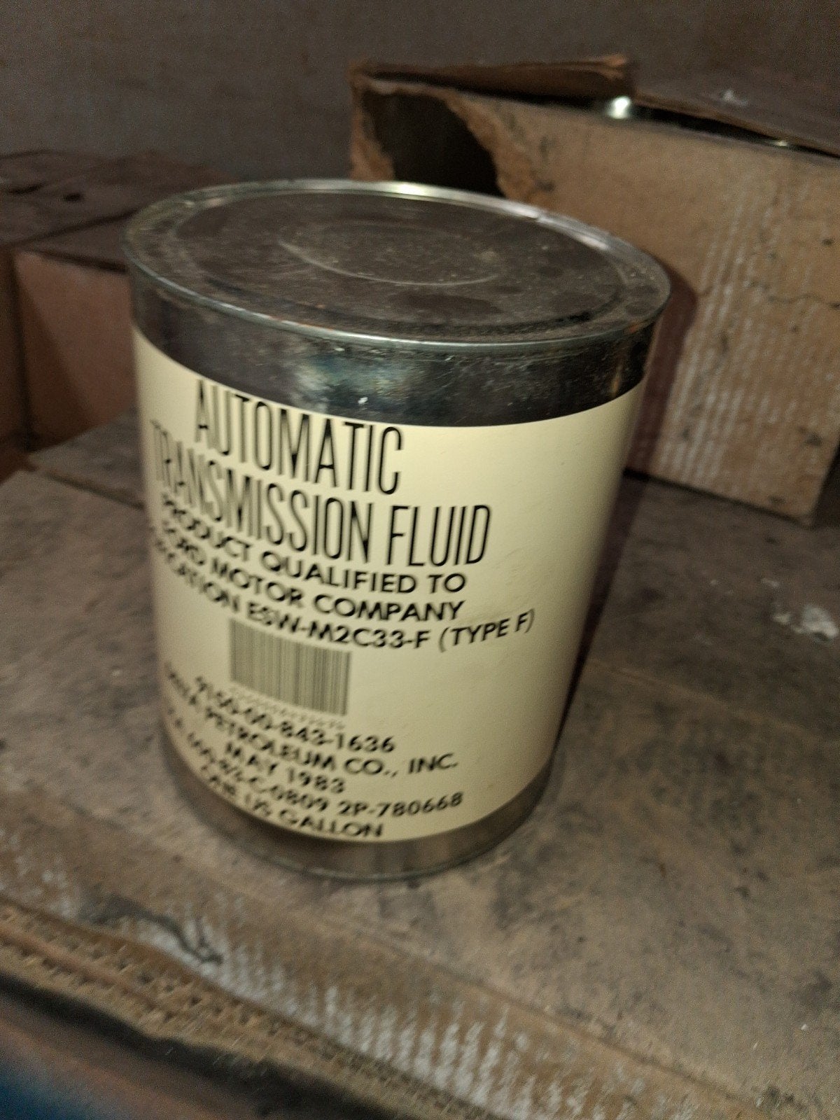 Vintage Ford Automatic Transmission Fluid (Type F), Auto-onderdelen, Ophalen of Verzenden, Gebruikt, Ford