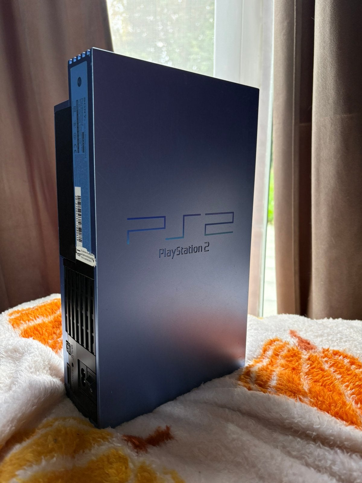PS2 Aqua Blue, Gebruikt, Blauw, Phat, Ophalen of Verzenden