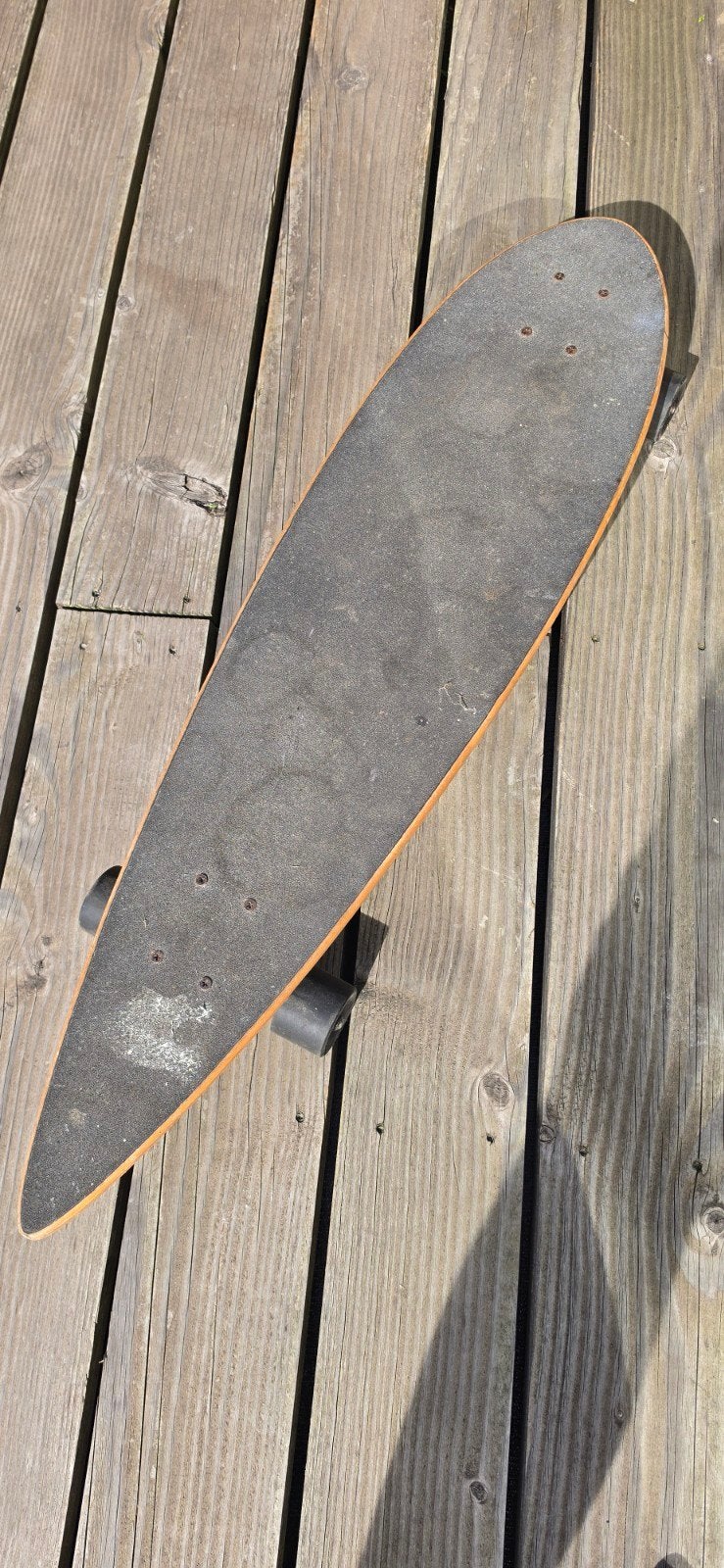 WinMax skateboard (longboard )met grafity., Ophalen, Gebruikt, Skateboard, Longboard