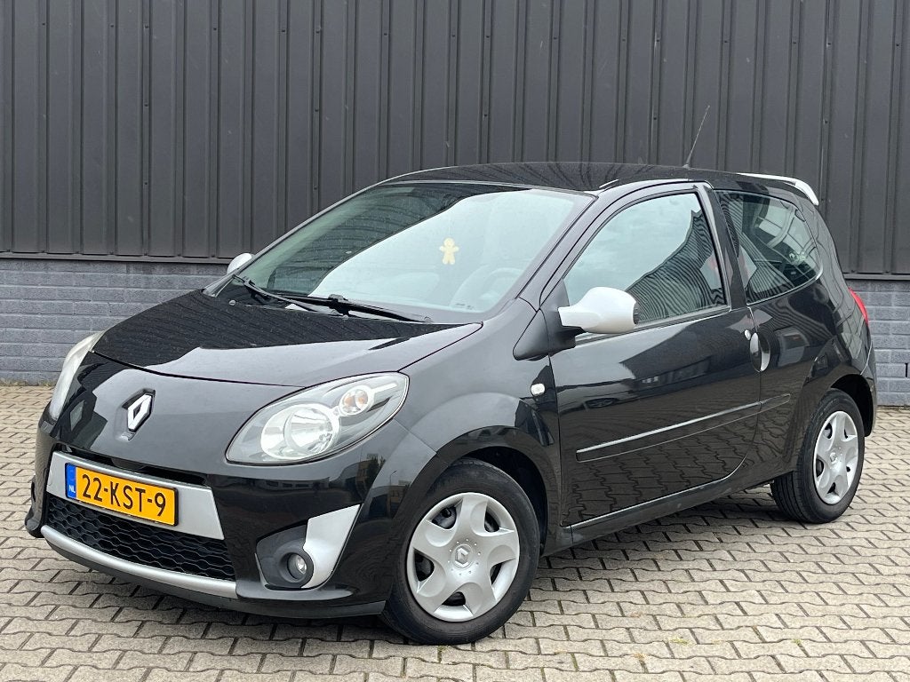 Renault Twingo 1.2 16V | Nieuwe APK | Airco | Distributie, 4 cilinders, Zwart, Origineel Nederlands, Bedrijf