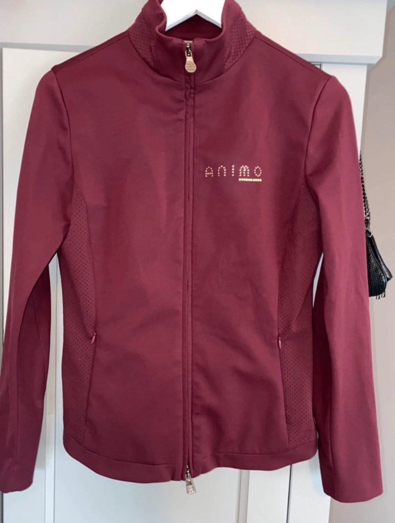 Animo softshell jasje, Dieren en Toebehoren, Paardrijkleding, Rood, Animo, Dressuur, Ademend