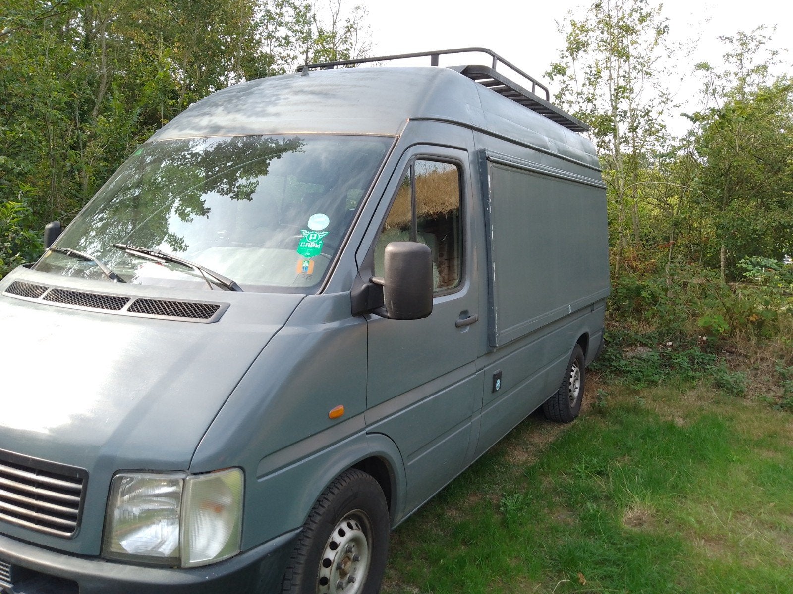 Volkswagen LT28 camper 2006 Grijs, Auto's, 2270 kg, Overige modellen, 4 cilinders, 157 pk