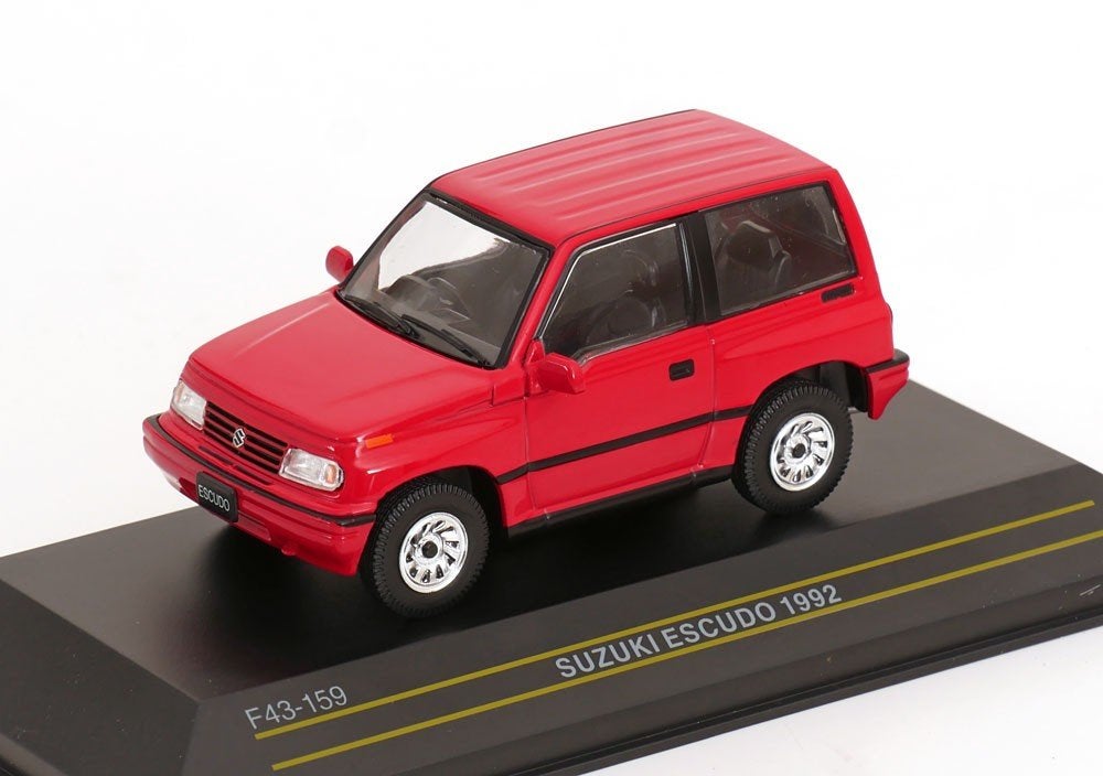 Suzuki Escudo 1992 Rood 1-43 First43 Models, Overige merken, Tschuiten@hotmail.com, Duitsland, Auto
