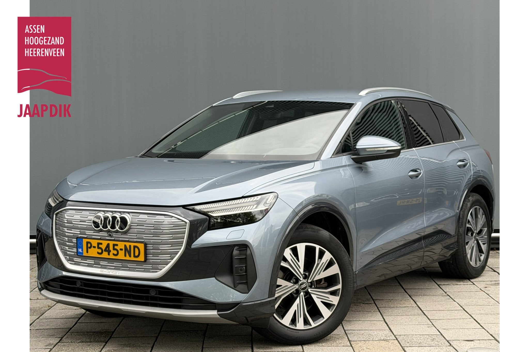 Audi Q4 e-tron BWJ 2022 | 35 Launch edition Advanced 55 kWh, Auto's, Gebruikt, 1865 kg, Blauw, Origineel Nederlands