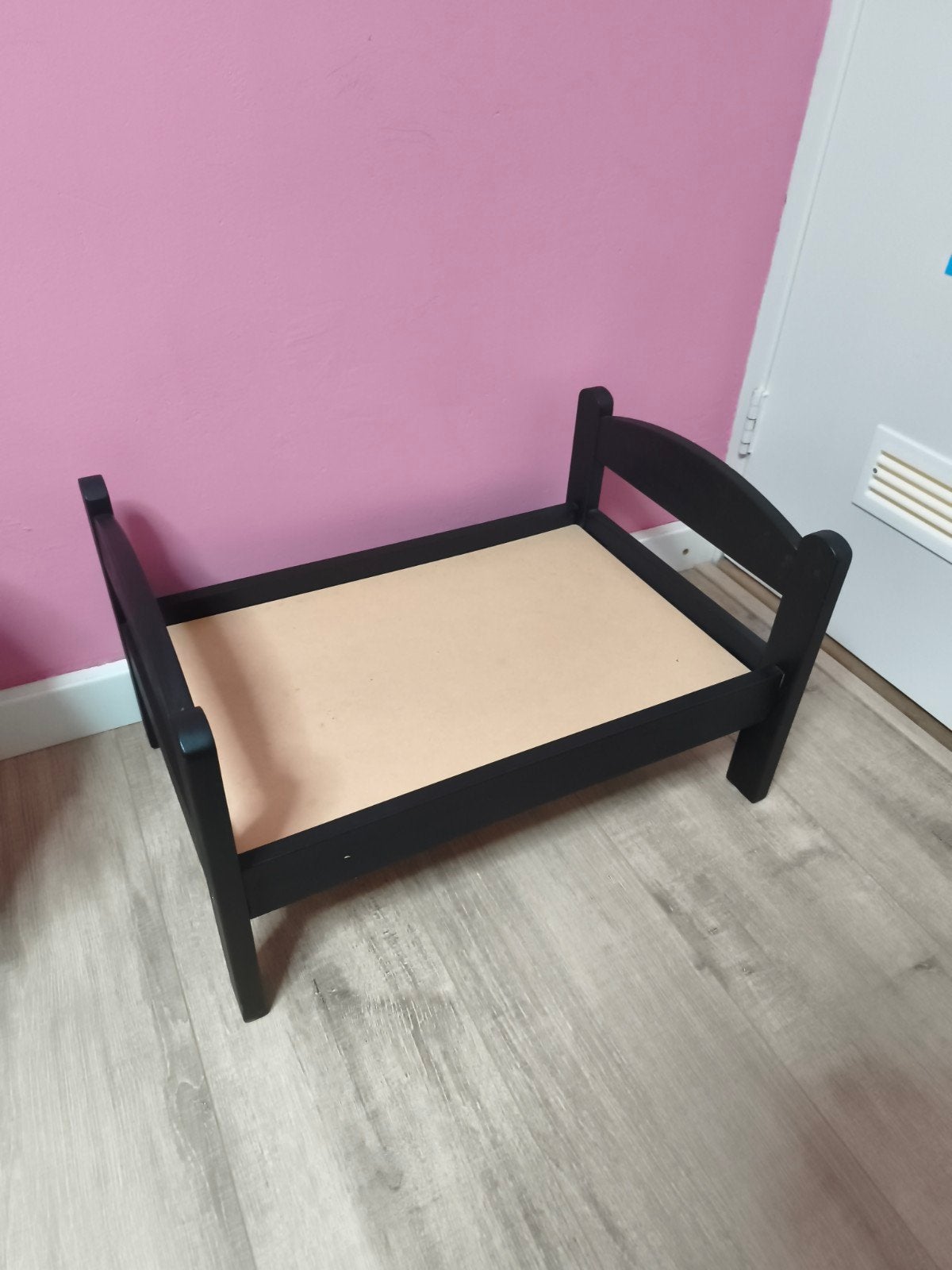 Leuk houten poppenbedje - 52x36cm, Ophalen, Gebruikt, Babypop
