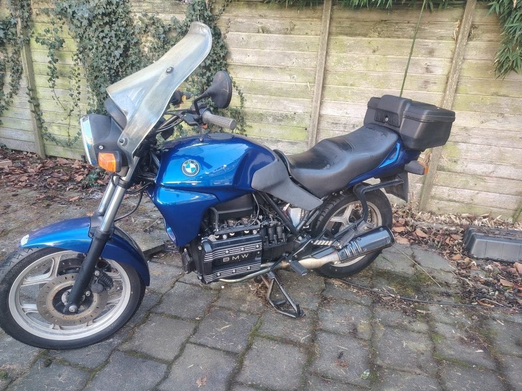 BMW K75 I.Z.G.S slechts 68.000 km, 750 cc, Handvatverwarming, 3 cilinders, Particulier