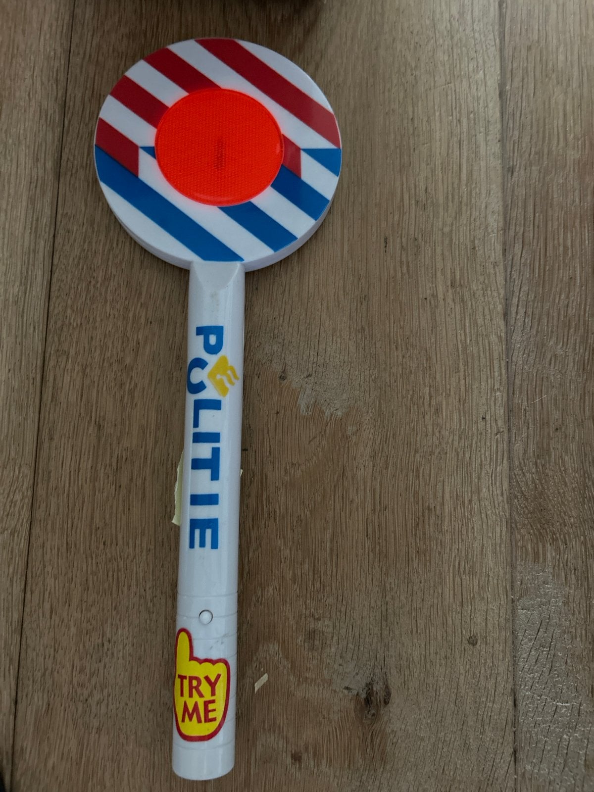 Politie stopbord speelgoed, Ophalen, Zo goed als nieuw, Jongen of Meisje
