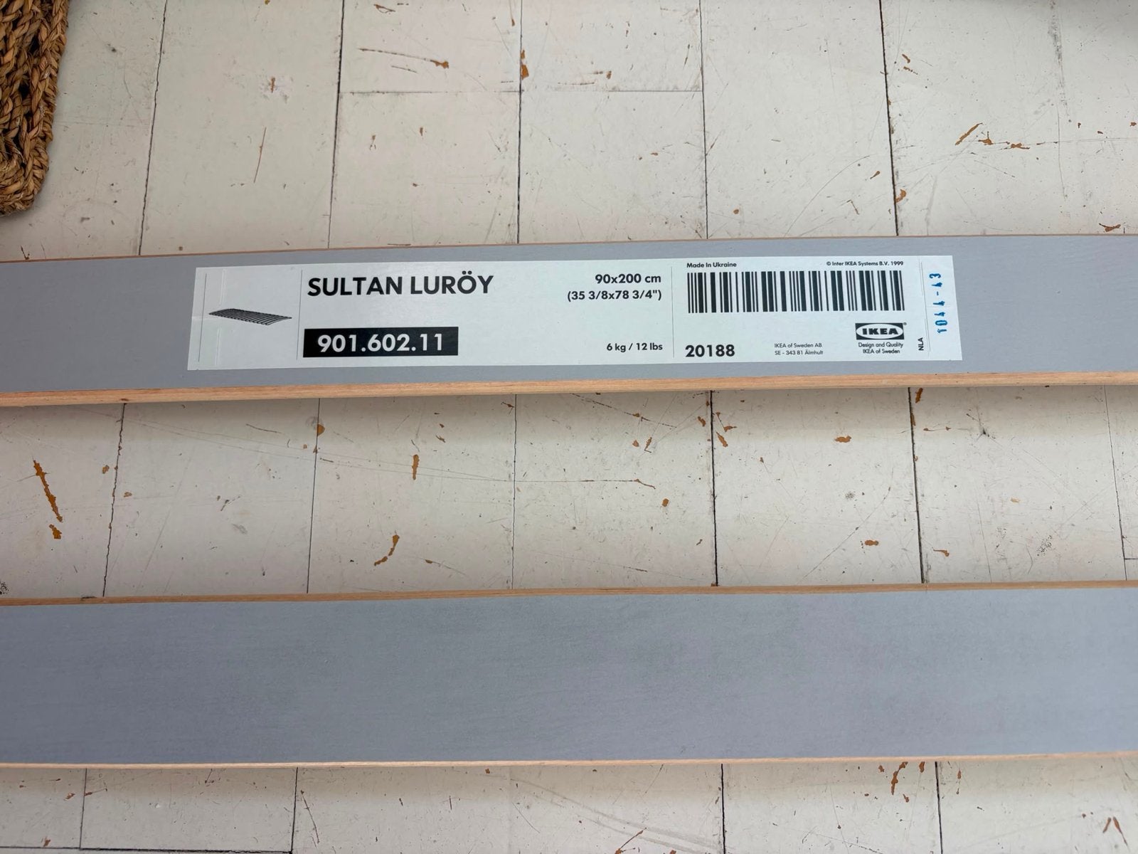 IKEA SULTAN LURÖY lattenbodem 90x200 cm, Ophalen, Gebruikt, 90 cm, Eenpersoons