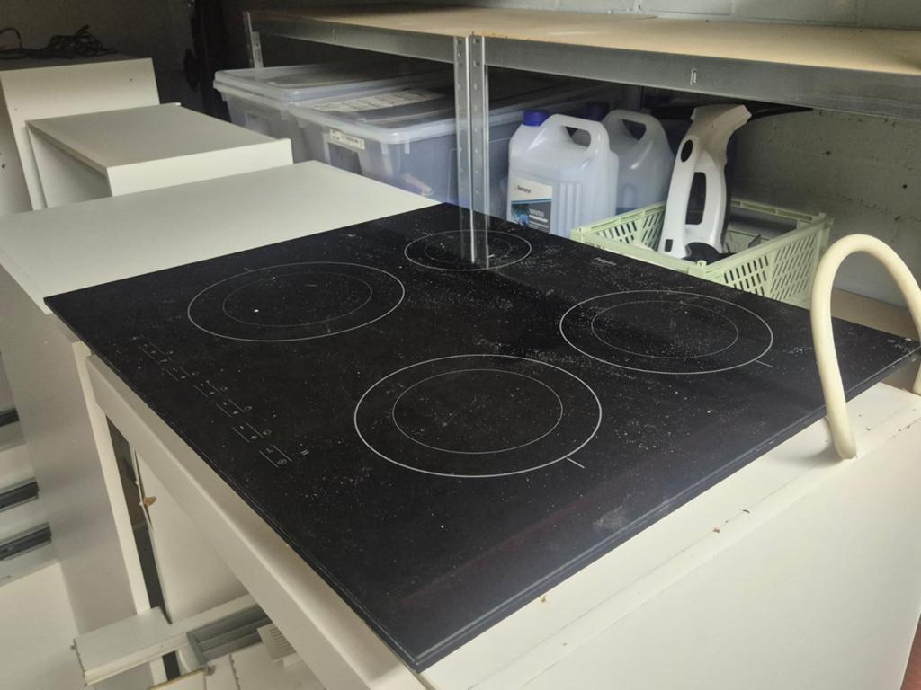 Pelgrim inductieplaat, Witgoed en Apparatuur, Kookplaten, Ophalen, Gebruikt, 4 kookzones, Inbouw
