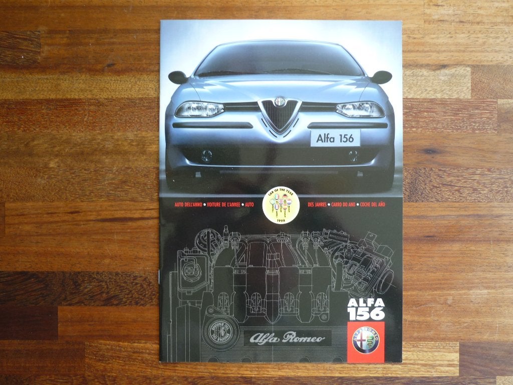 Alfa Romeo 156 - Auto van het jaar (1998, Duits), Verzenden, Nieuw, Alfa Romeo