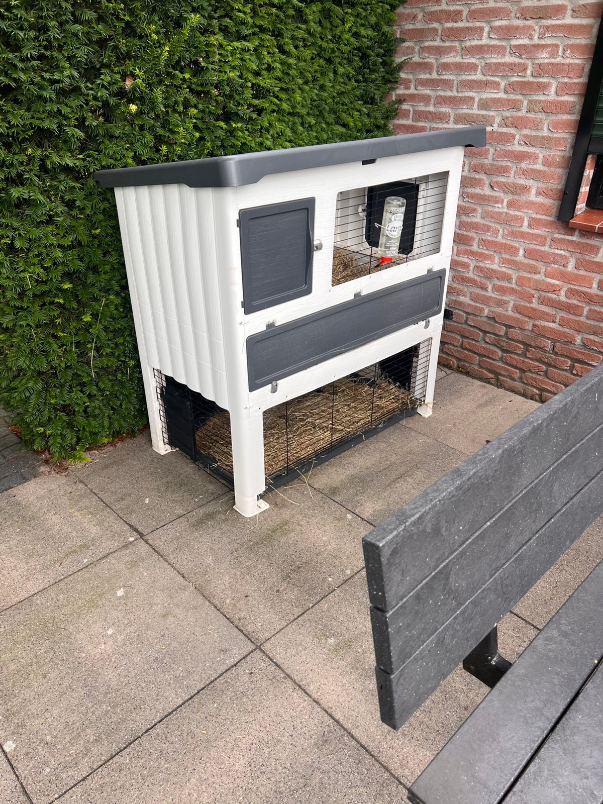 Kunststof Konijnen/ knaagdieren hok, Ophalen of Verzenden, Zo goed als nieuw, 90 cm of meer, Hok