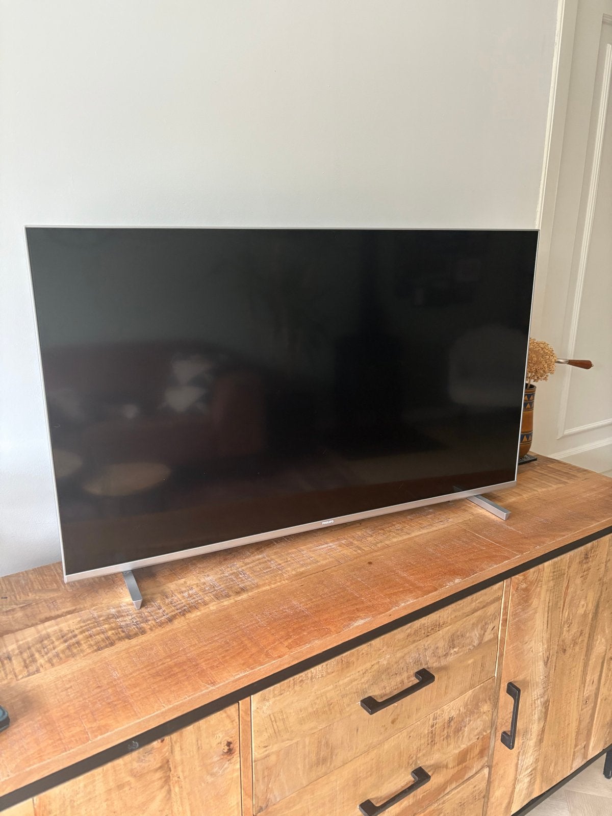 Philips 43PUS7956/12 TV met strepen onderin beeld, Audio, Tv en Foto, Televisies, Ophalen, Philips, LED, 50 Hz