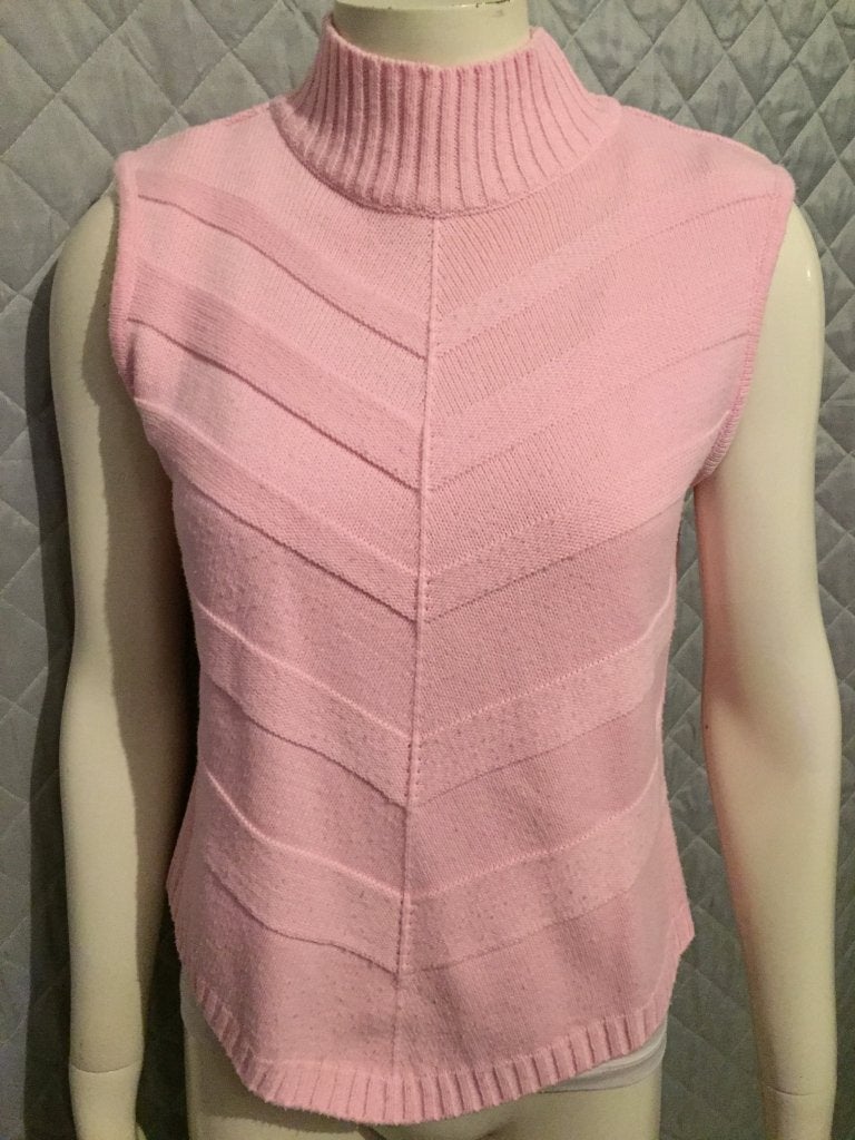 Raspberry gebreide twinset maat L (1B10), Tweedehands verkoop, Ophalen of Verzenden, Roze, Tweedehands verkoop