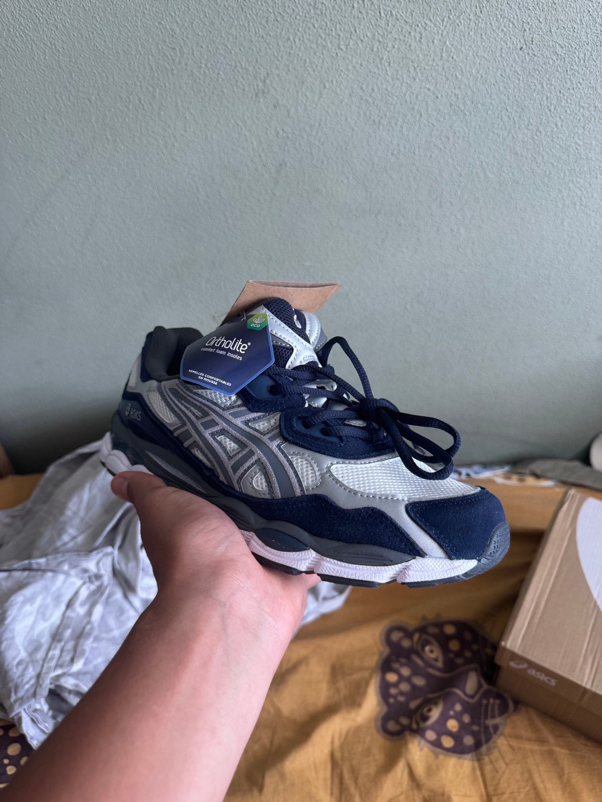 ASICS Gel-Kayano 14 Sneakers Maat 43, Ophalen of Verzenden, Nieuw, Blauw, Sneakers of Gympen