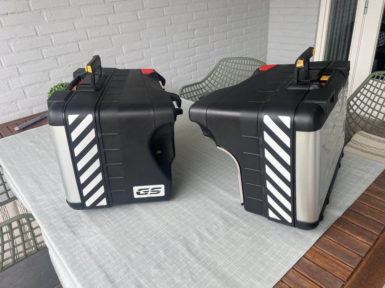 BMW GS 1200/1250 lc Motorfiets Zijkoffers - Set, Ophalen, Gebruikt