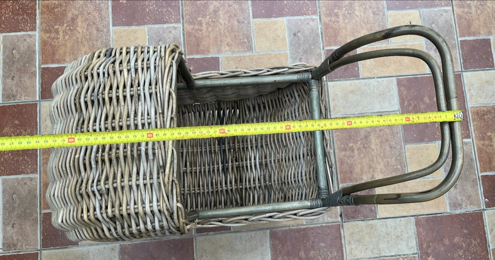 Rotan Poppenwagen, Ophalen, Zo goed als nieuw, Duw- of Trekspeelgoed
