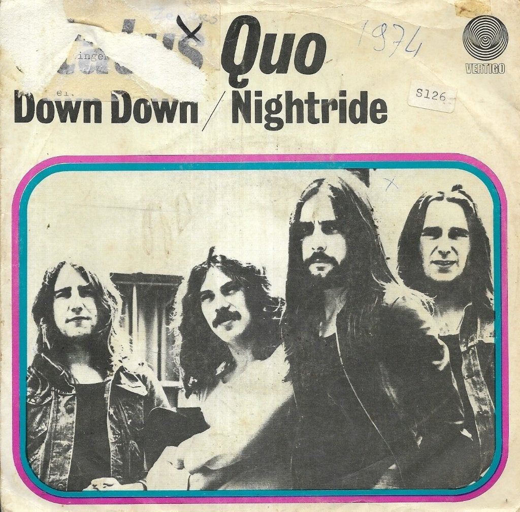 Status Quo-Down down, Gebruikt, 7 inch, Rock en Metal, Overige typen