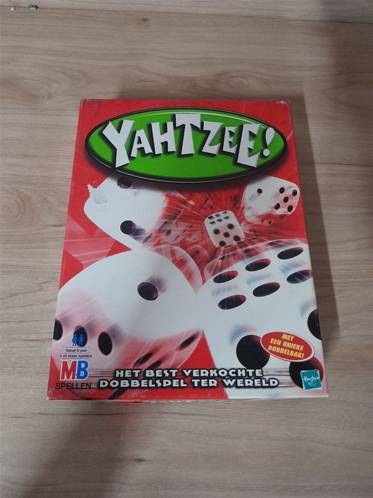 Yahtzee Dobbelspel - s5045, Verzenden, Zo goed als nieuw