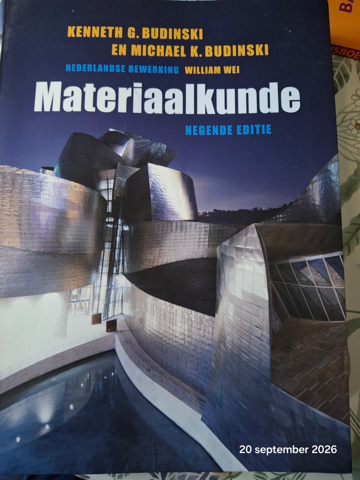 Materiaalkunde, Boeken, Ophalen of Verzenden, Zo goed als nieuw, Kenneth G. Budinski en Michael K. Budinski