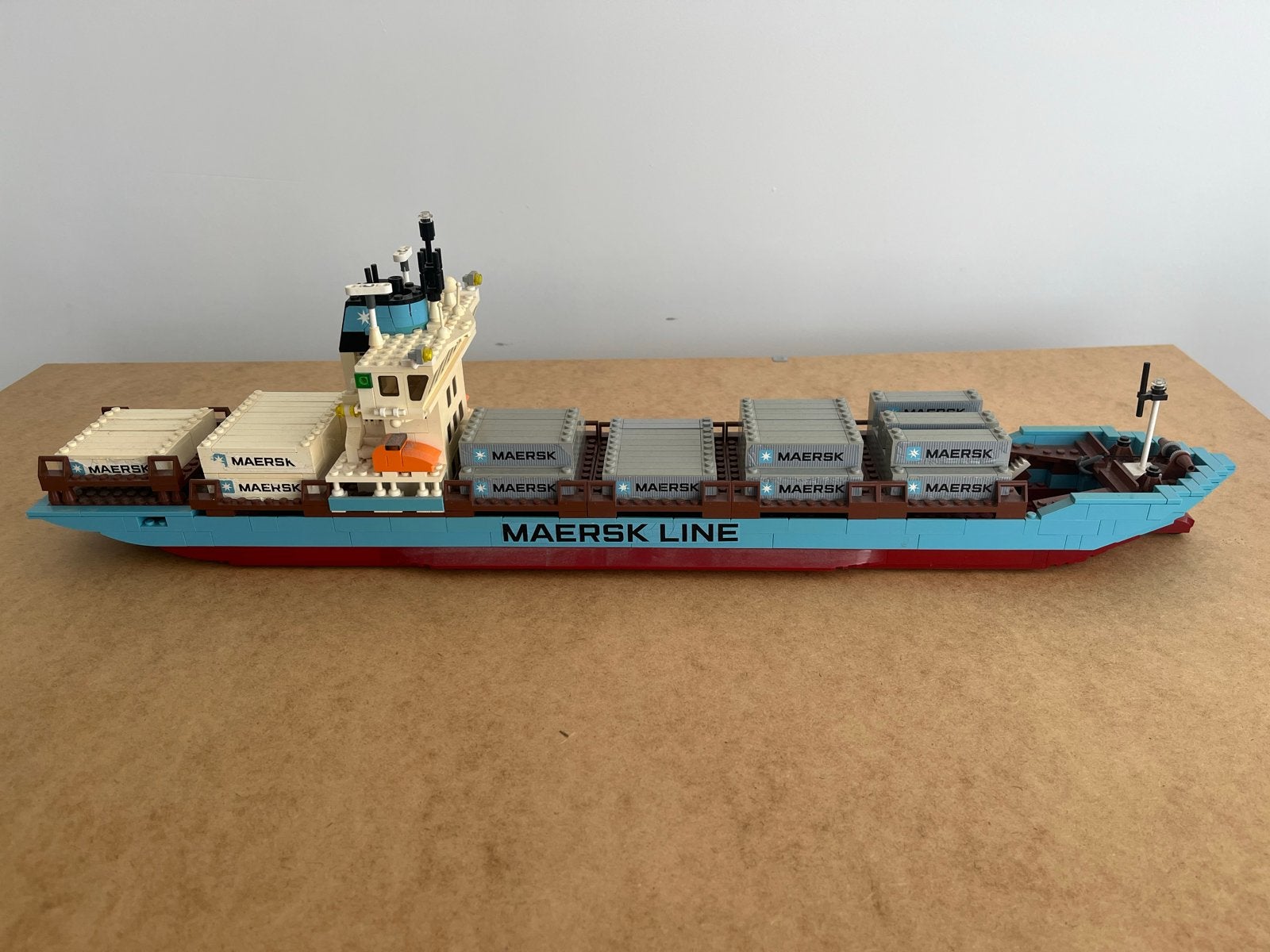 LEGO Maersk Line Containerschip 10152, Ophalen of Verzenden, Gebruikt, Overige merken