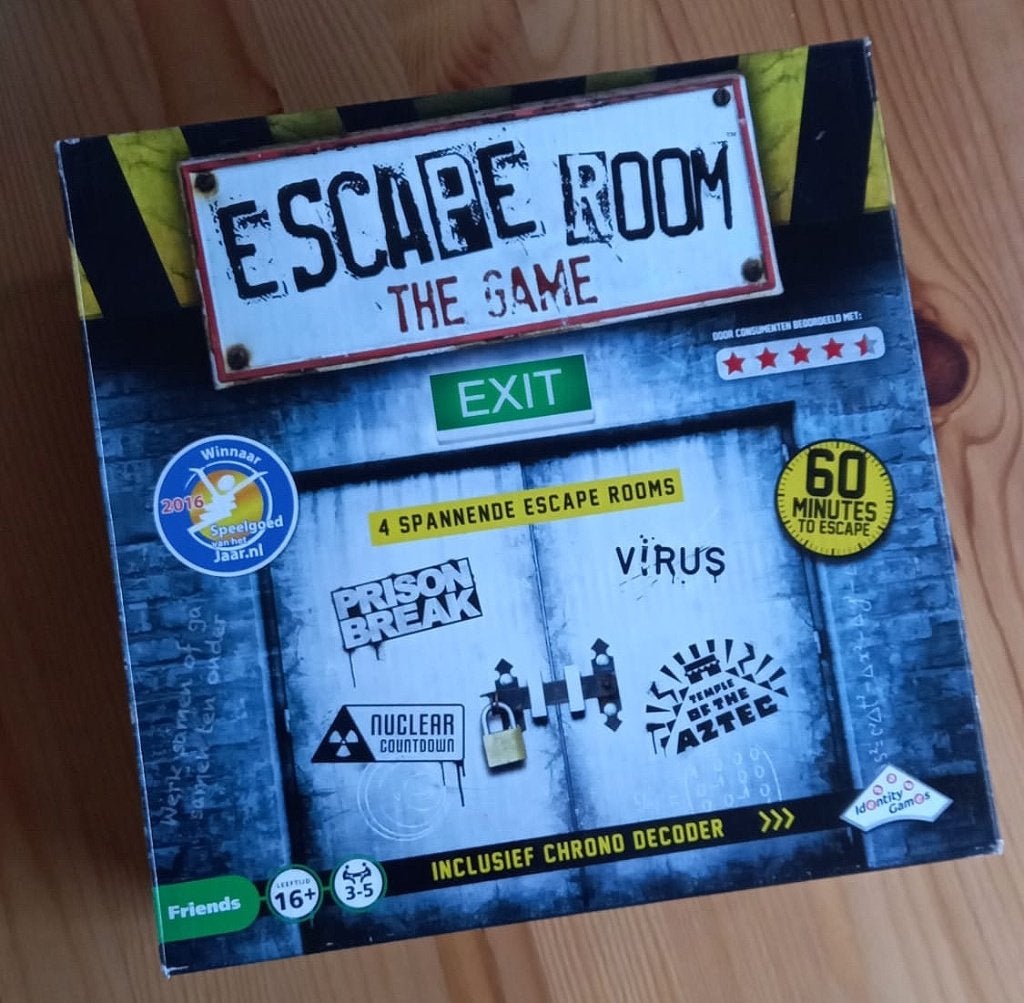 Escape Room The Game, Ophalen of Verzenden, Zo goed als nieuw