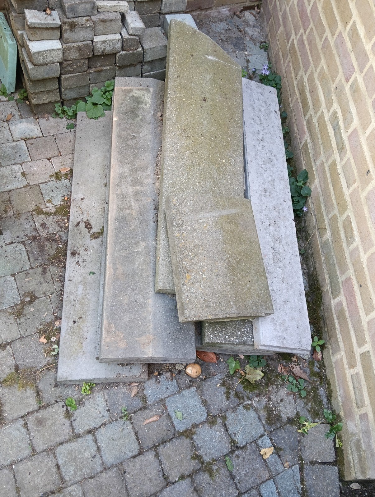 Betonnen Afdek randen, Ophalen, Minder dan 100 cm
