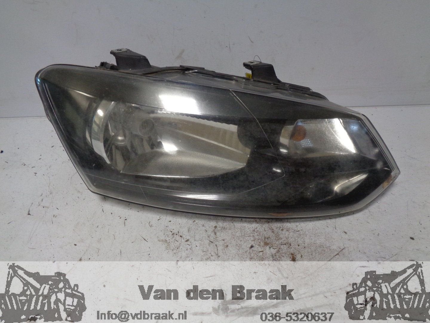 Volkswagen Polo 6R 2009-2014 Koplamp rechts, Auto-onderdelen, Verlichting, Gebruikt, -, Volkswagen, Herkomst onderdeel bekend