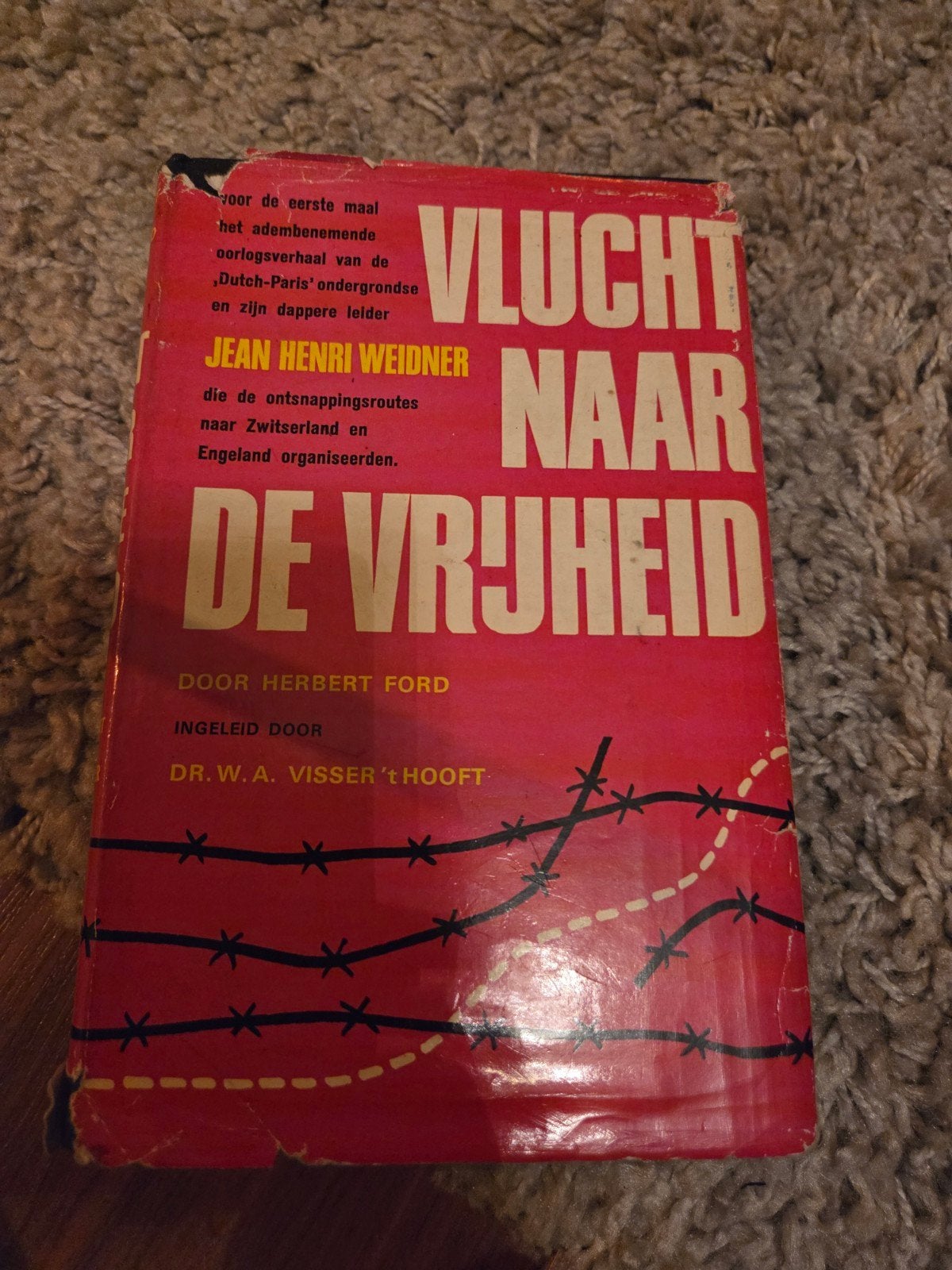 Vlucht naar de Vrijheid - Jean Henri Weidner WOII, Boeken, Ophalen of Verzenden, Overige onderwerpen, Tweede Wereldoorlog, Gelezen