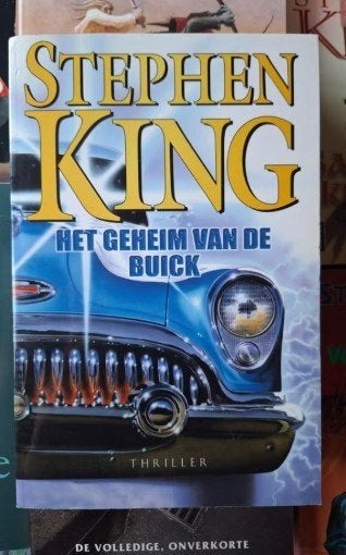 Stephen King - Het Geheim van de Buick, koop er 3 voor €10,-, Gelezen, Stephen King, Ophalen of Verzenden, Nederland