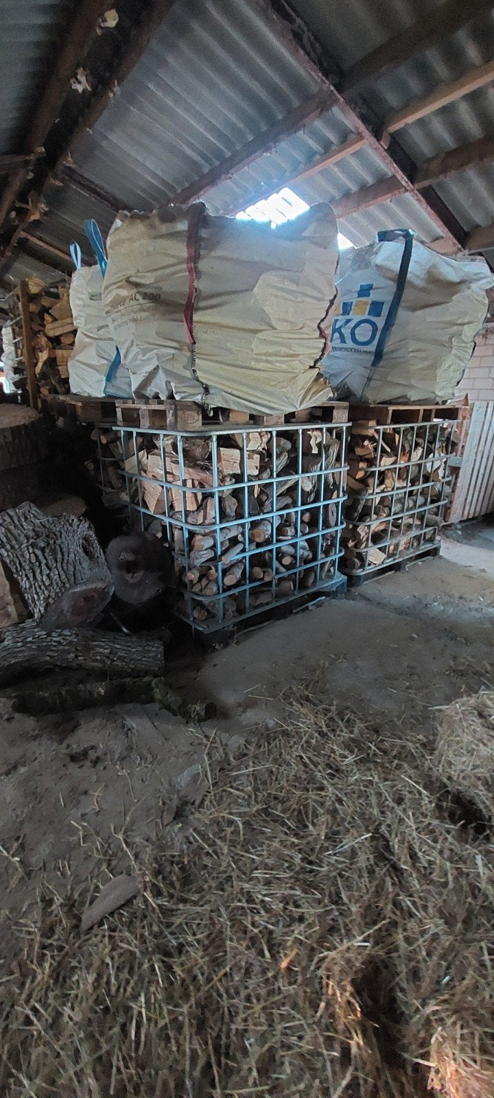 Openhaardhout in bigbags, 6 m³ of meer, Ophalen of Verzenden, Overige houtsoorten, Blokken