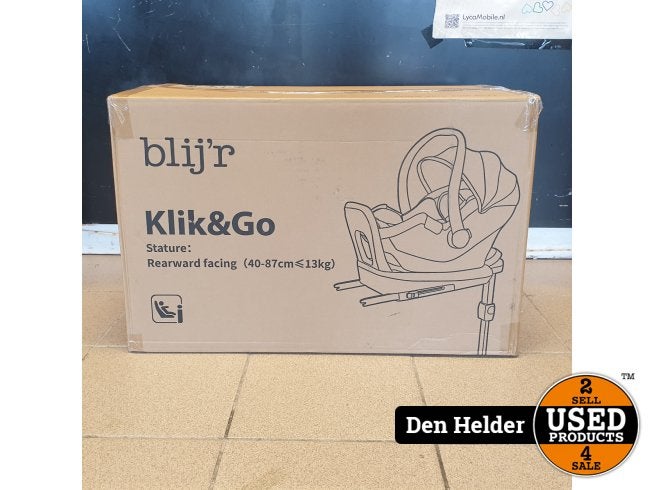 Blij’r Klik&Go Autostoel Grijs - NIEUW!, Flex Ltd., Zo goed als nieuw, https://flex.com/contact-us, Nobelstraat 10, 5807 GA Oostrum LB, Limburg, Nederland