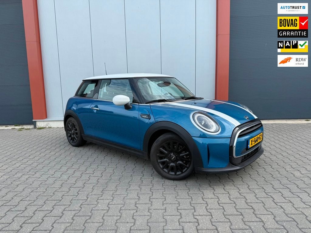 Mini 3-Deurs 1.5 Cooper Camden Edition Automaat, Auto's, 136 pk, Gebruikt, Leder en Stof, 49 €/maand