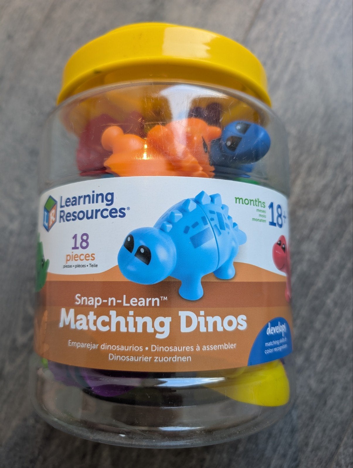 Learning Resources Snap-n-Learn Matching Dinos, Ophalen, Zo goed als nieuw, Overige typen