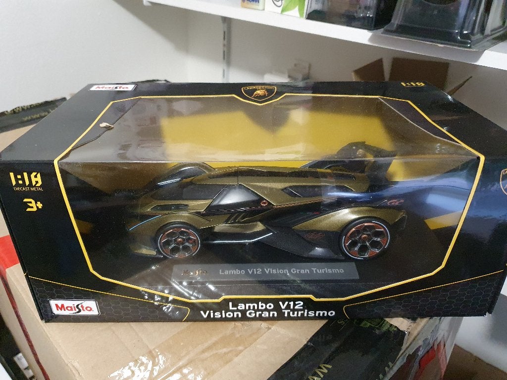 Lambo V12 Vision Gran Turismo - 1:18  - Actie, Ophalen of Verzenden, Nieuw, Auto's