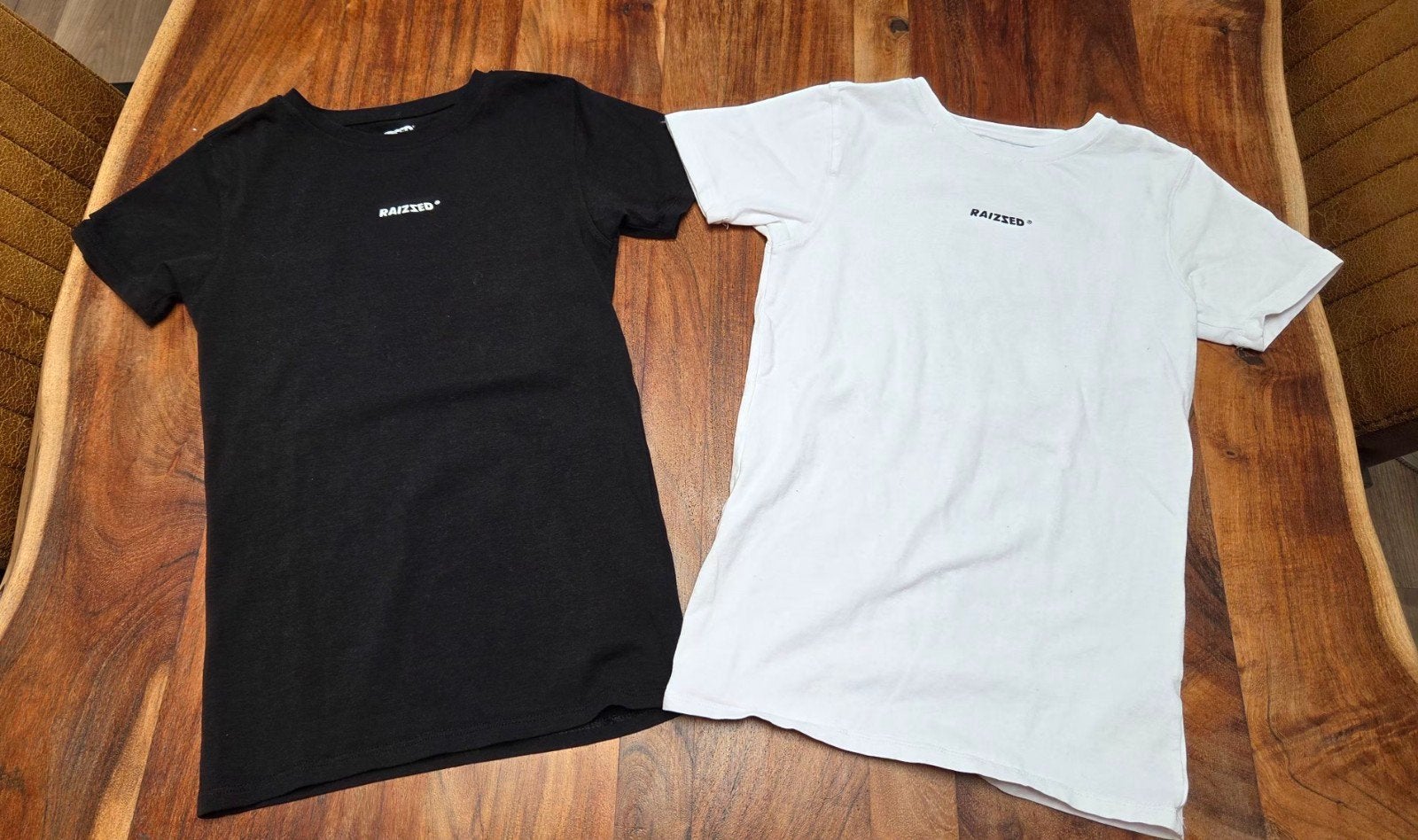 2 basic tshirts Raizzed maat 134/140, Ophalen of Verzenden, Zo goed als nieuw, Shirt of Longsleeve, Raizzed