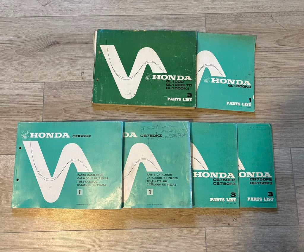 Honda werkplaatshandboeken/parts manuals, Ophalen, Honda