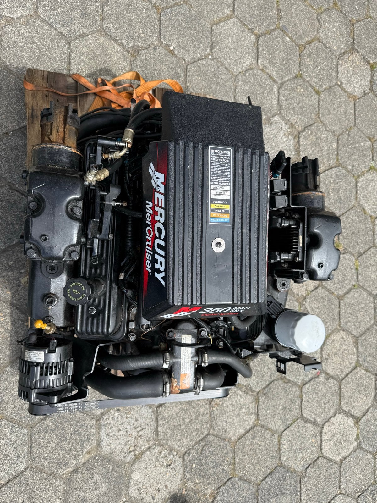 Mercruiser Mag 350 MPI Binnenboordmotor, Ophalen, Gebruikt, Binnenboordmotor, Viertaktmotor