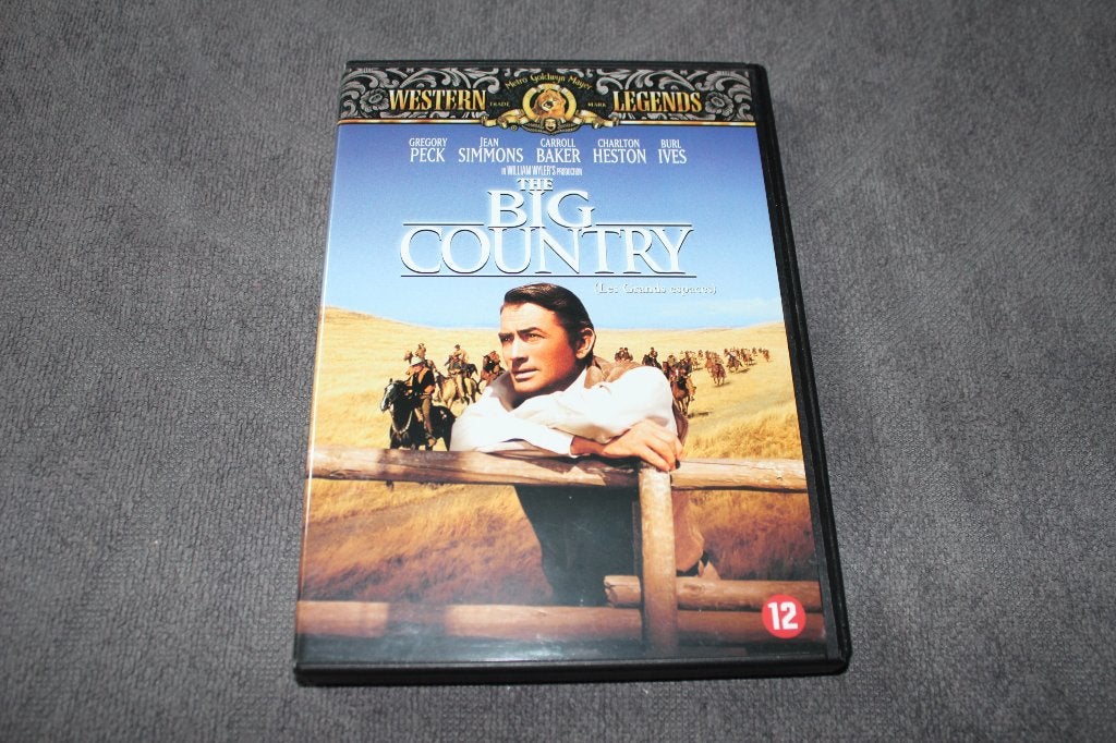 DVD The Big Country, Nederlands, Drama, Ophalen of Verzenden, 1940 tot 1960
