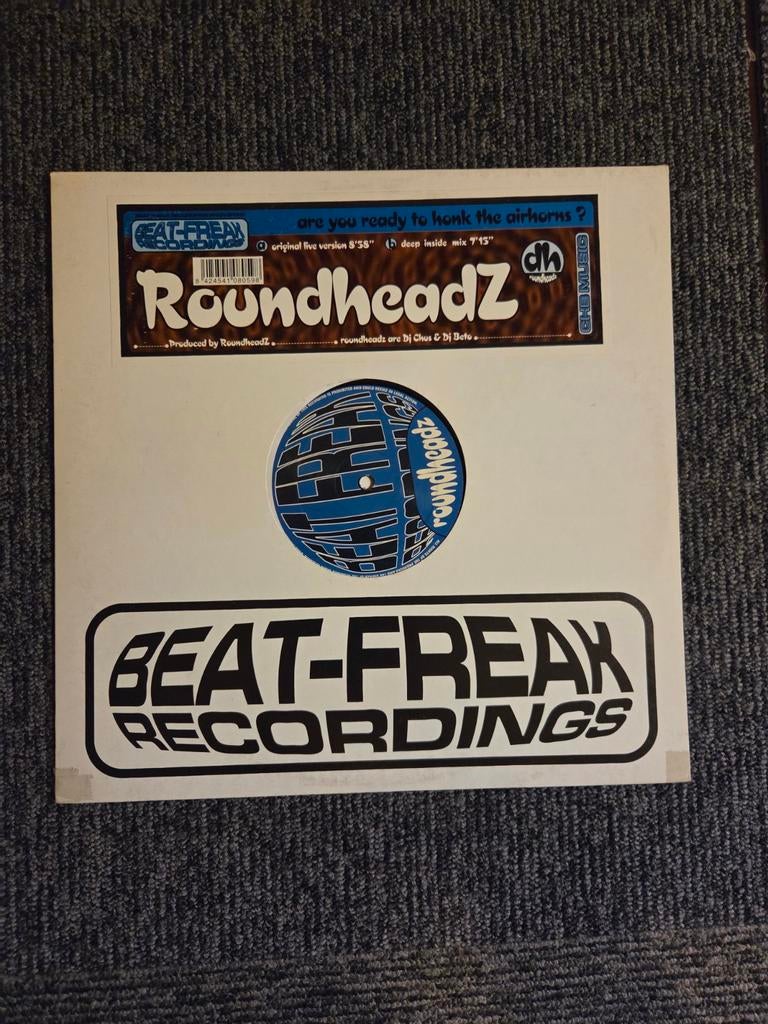 Roundheadz - Are You Ready To Honk The Airhorns? (VG+/VG+), Ophalen of Verzenden, Gebruikt, 12 inch