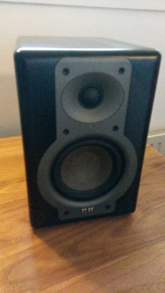 1x Elac AM150 monitorspeaker, Gebruikt, Overige typen, Minder dan 60 watt, Ophalen