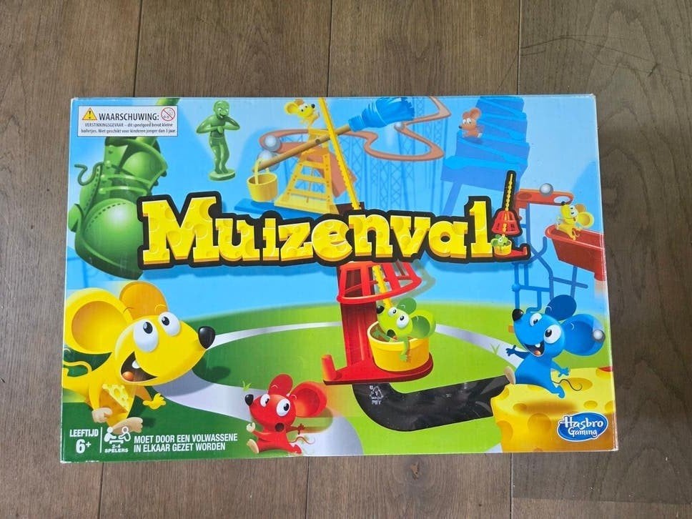 MUIZENVAL Hasbro Gaming Bordspel, Drie of vier spelers, Ophalen of Verzenden, Gebruikt, Hasbro Gaming