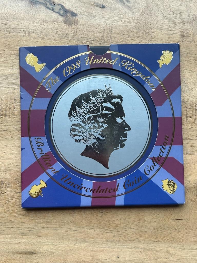 UK munten set 1998, Ophalen of Verzenden, Koningin Beatrix, Euro's