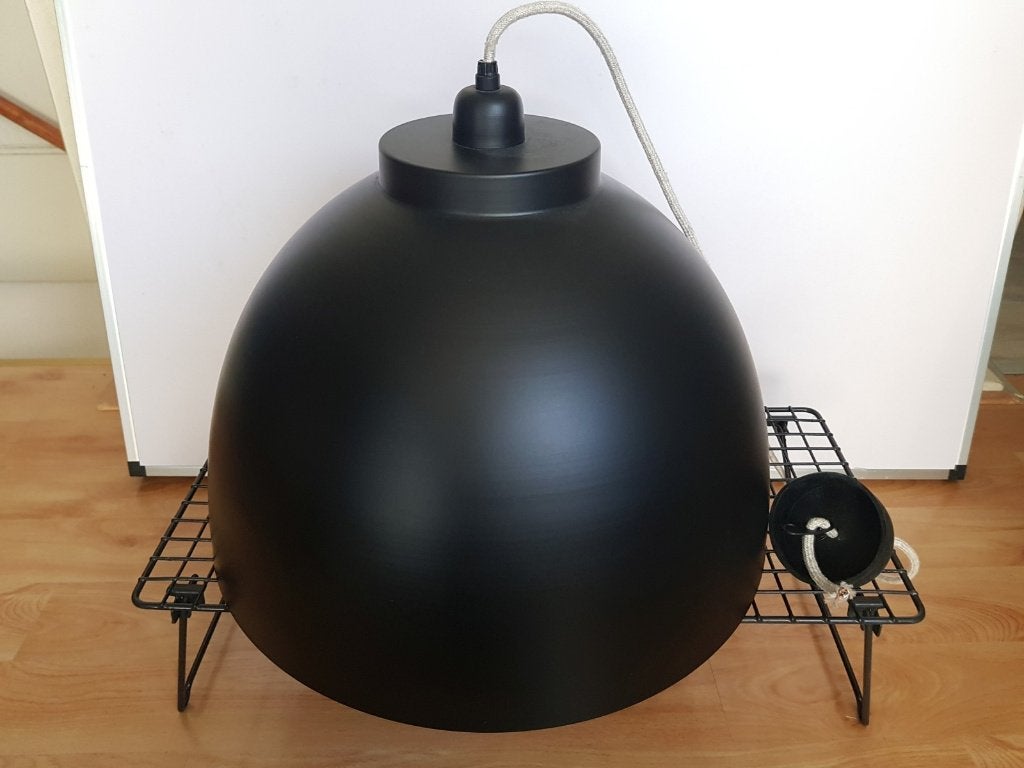 Hanglamp zwart, Huis en Inrichting, Lampen | Hanglampen, Ophalen, Gebruikt, E27 (groot)